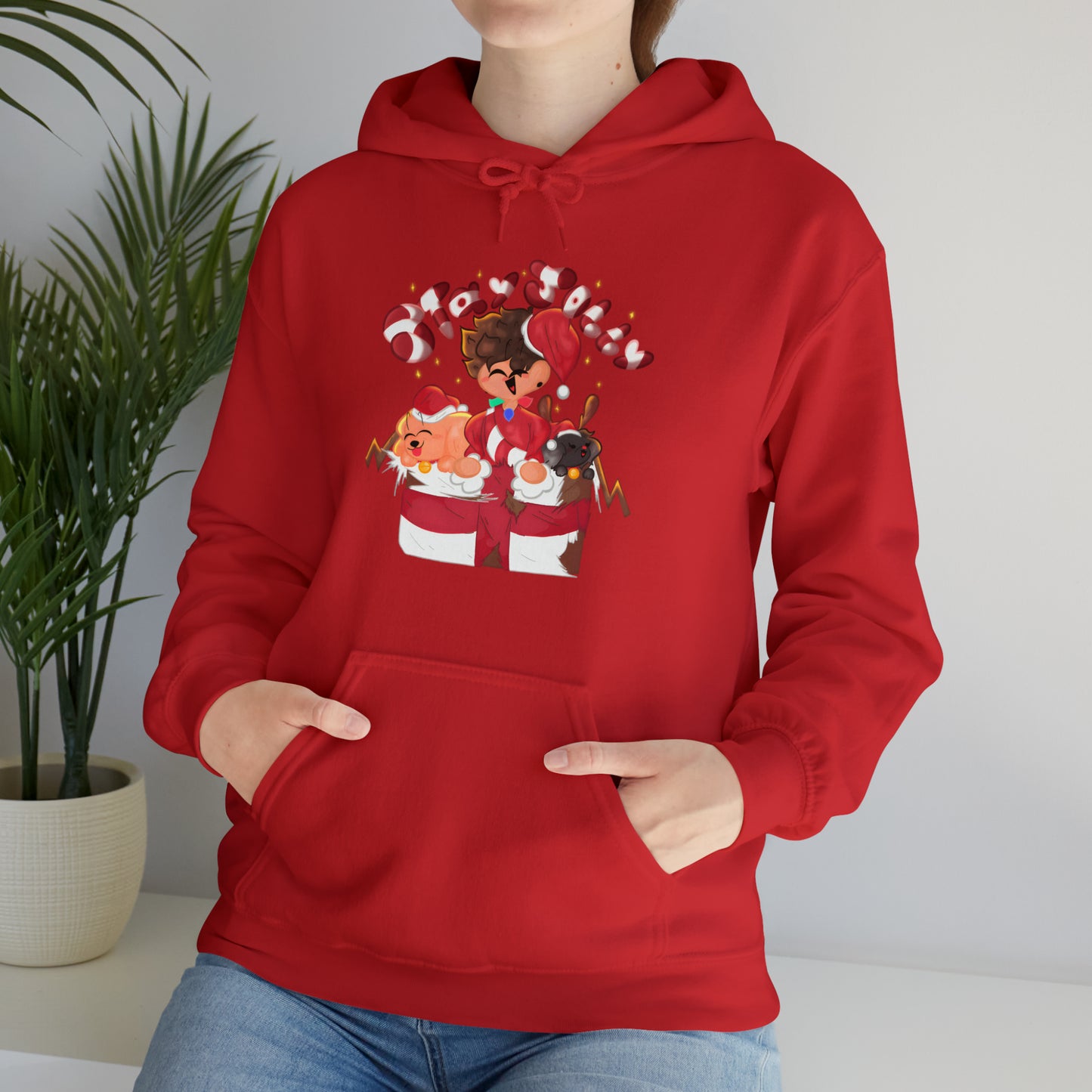 Stay Jolly Christmas Unisex Hoodie