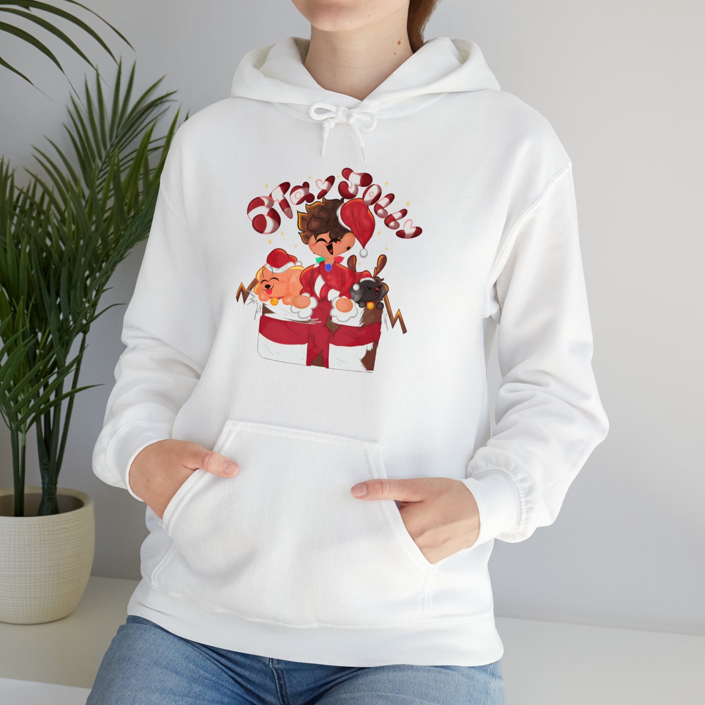 Stay Jolly Christmas Unisex Hoodie