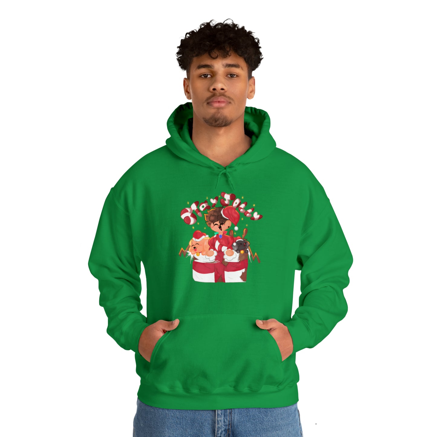 Stay Jolly Christmas Unisex Hoodie