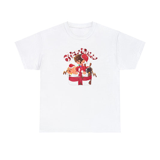 Stay Jolly Christmas Unisex Heavy Cotton Tee