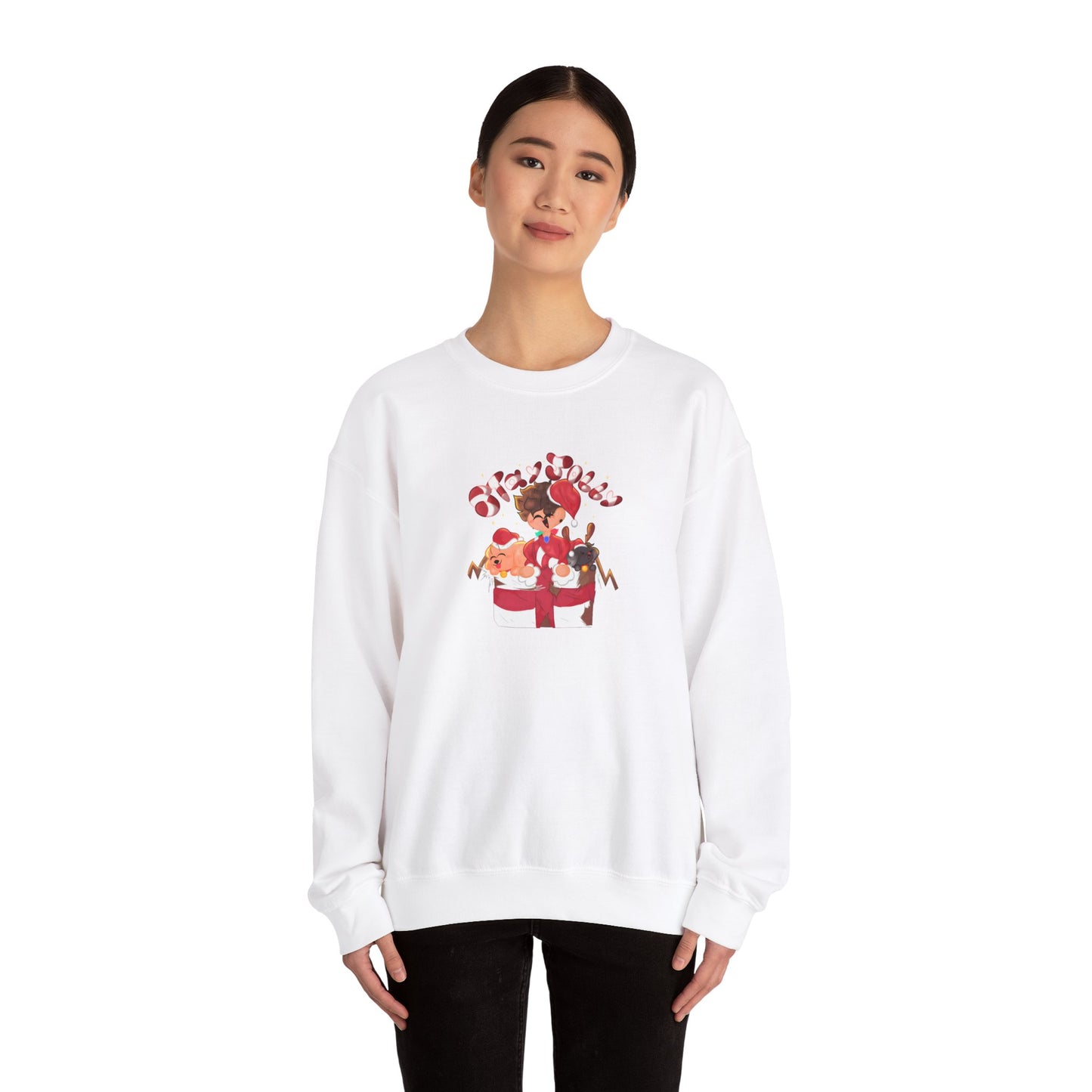 Stay Jolly Christmas Unisex Crewneck