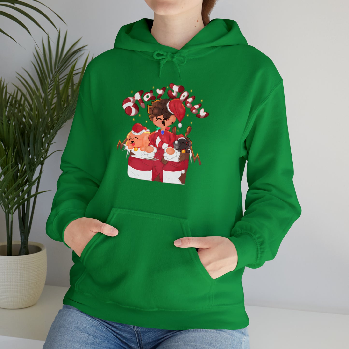 Stay Jolly Christmas Unisex Hoodie